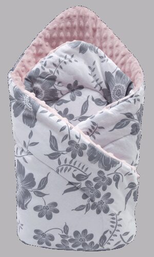 Medi Partners Double-Sided Baby Wrap Cotton + Minky