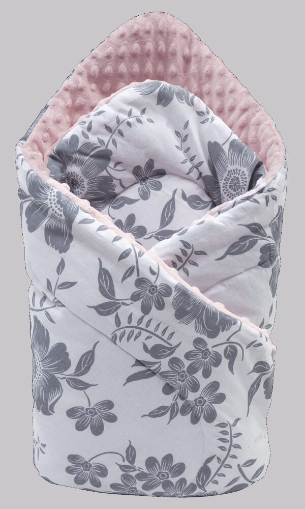 Medi Partners Double-Sided Baby Wrap Cotton + Minky