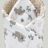 Medi Partners Double-Sided Baby Wrap Cotton + Minky