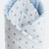 Medi Partners Double-Sided Baby Wrap Cotton + Minky