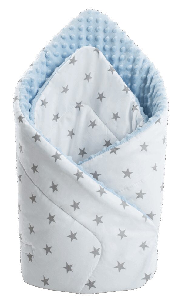 Medi Partners Double-Sided Baby Wrap Cotton + Minky