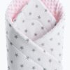 Medi Partners Double-Sided Baby Wrap Cotton + Minky