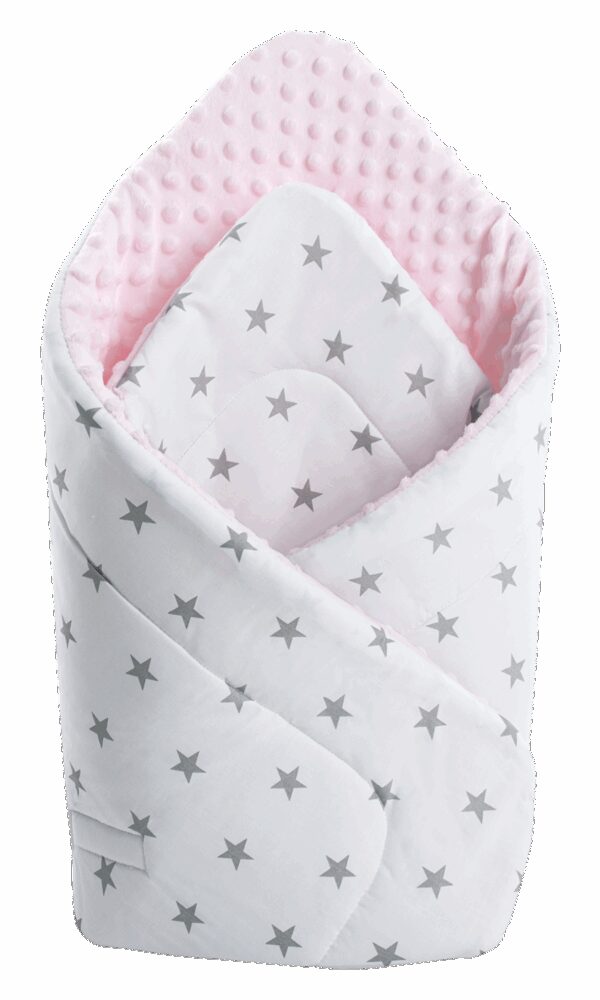 Medi Partners Double-Sided Baby Wrap Cotton + Minky