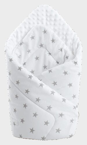 Medi Partners Double-Sided Baby Wrap Cotton + Minky