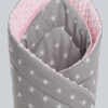 Medi Partners Double-Sided Baby Wrap Cotton + Minky