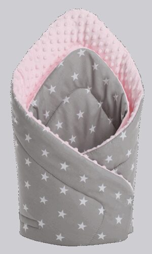 Medi Partners Double-Sided Baby Wrap Cotton + Minky