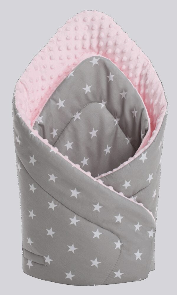 Medi Partners Double-Sided Baby Wrap Cotton + Minky