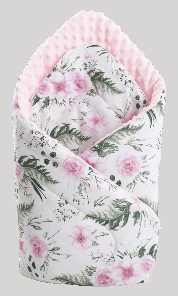 Medi Partners Double-Sided Baby Wrap Cotton + Minky