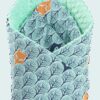 Medi Partners Double-Sided Baby Wrap Cotton + Minky