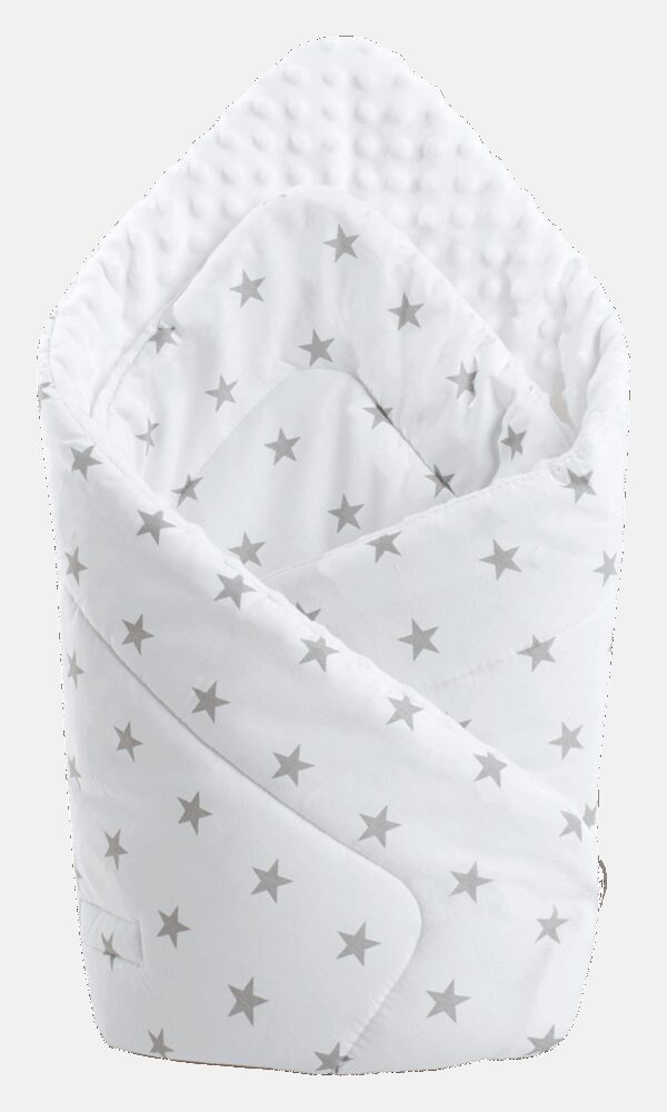 Medi Partners Double-Sided Baby Wrap Cotton + Minky