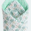 Medi Partners Double-Sided Baby Wrap Cotton + Minky