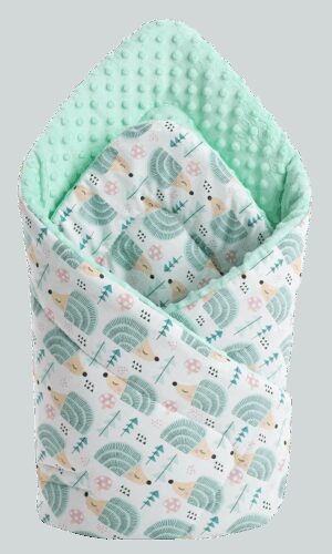 Medi Partners Double-Sided Baby Wrap Cotton + Minky