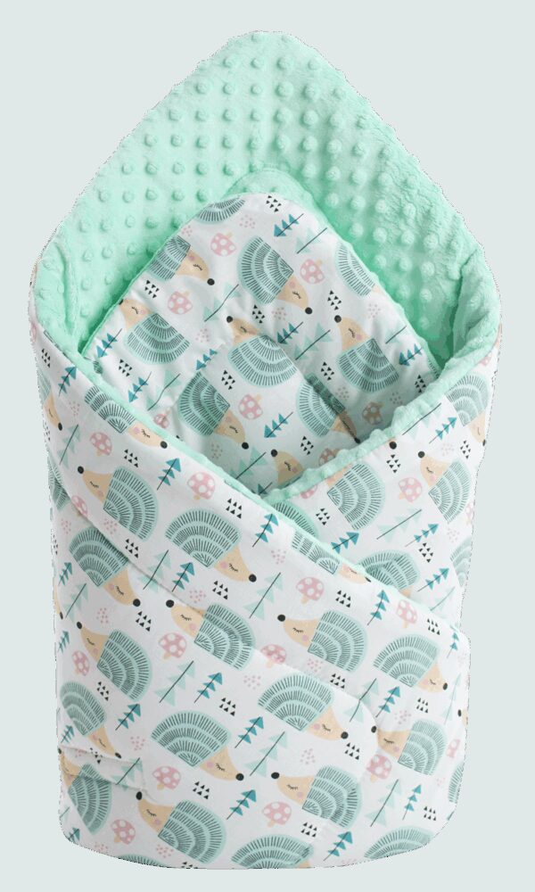Medi Partners Double-Sided Baby Wrap Cotton + Minky