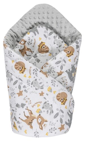 Medi Partners Double-Sided Baby Wrap Cotton + Minky