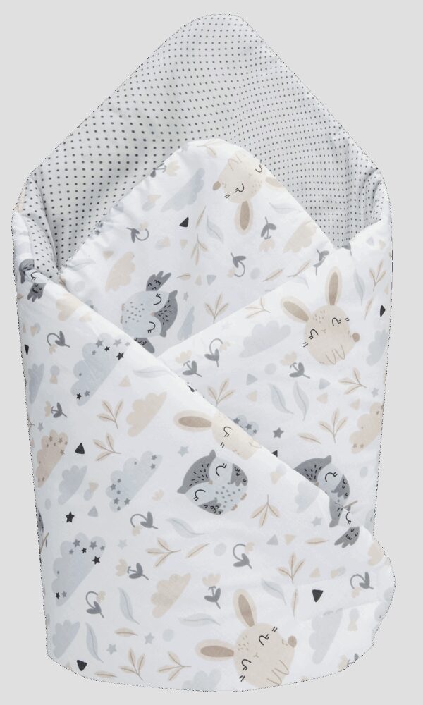Medi Partners Double-Sided Cotton Baby Wrap