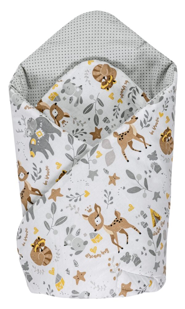 Medi Partners Double-Sided Cotton Baby Wrap
