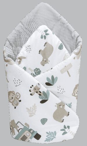 Medi Partners Double-Sided Cotton Baby Wrap