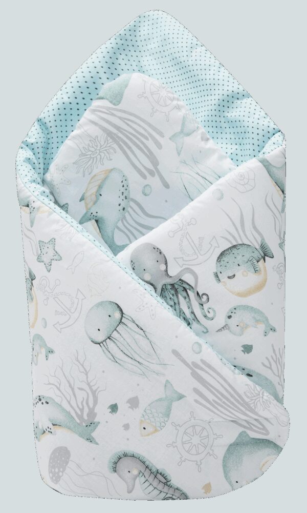 Medi Partners Double-Sided Cotton Baby Wrap