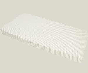 Medi Partners Fitted sheet for a bed 120x60 – cotton – Checkered