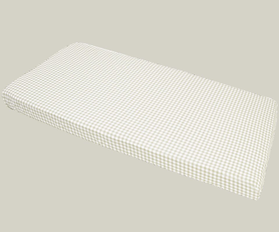Medi Partners Fitted sheet for a bed 120x60 – cotton – Checkered