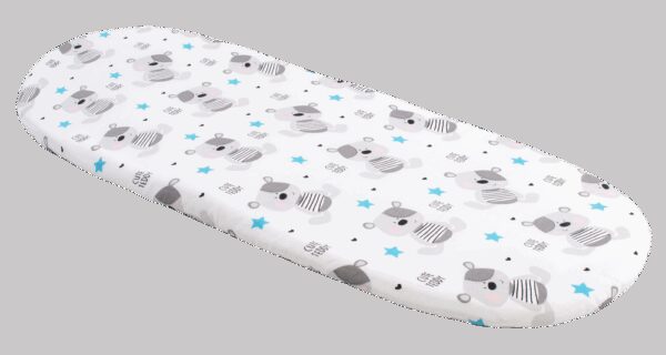 Medi Partners Fitted sheet for a stroller - cotton - Teddy bear
