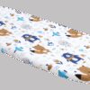 Medi Partners Fitted sheet for a stroller – cotton – Animals in the forest