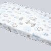 Medi Partners Fitted sheet for bed 120x60 – cotton – Deer and Hedgehog