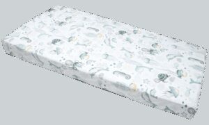 Medi Partners Fitted sheet for bed 120x60 – cotton – Ocean