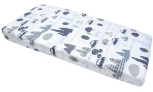 Medi Partners Fitted sheet for bed 120x60 – cotton – Retro cars