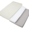 Medi Partners Set of 3 pcs. Fitted Sheet 60x120 cm 100% Cotton Baby Bed Linen Mattress