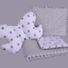 Medi Partners Set of a quilt with a pillow for a stroller