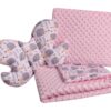 Medi Partners Set of a quilt with a pillow for a stroller