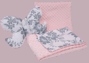 Medi Partners Set of a quilt with a pillow for a stroller