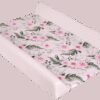 Medi Partners Sheet / changing table cover – cotton – Pink flowers