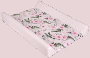 Medi Partners Sheet / changing table cover – cotton – Pink flowers