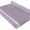 Medi Partners Sheet / changing table cover – cotton – White stars on gray