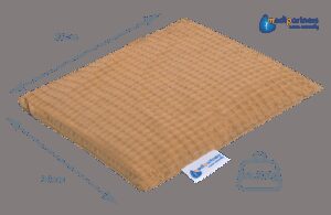 Medi Partners Thermofor with cherry seeds (Wafel) - Beige