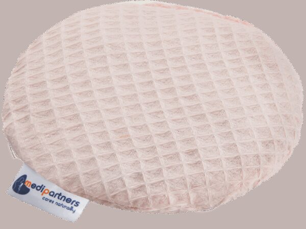 Medi Partners Thermofor with cherry seeds for children - Wafel- light pink
