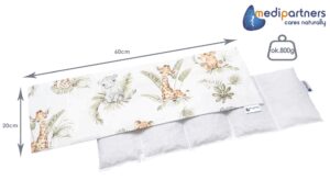 Medi Partners Thermofor with cherry seeds large 20x60 - 5 chamber - Safari