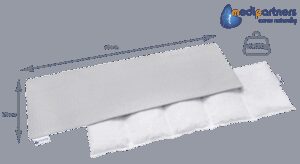 Medi Partners Thermophor with cherry seeds large 20x60 – 5 chambers Waffle – Gray