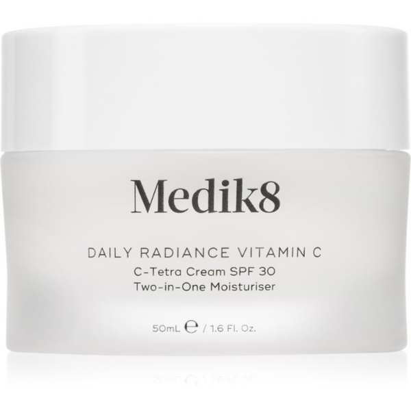Medik8 Daily Radiance Vitamin C antioxidáns nappali krém C vitamin SPF 30 50 ml-Ár