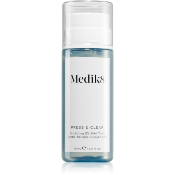 Medik8 Press & Clear gyengéd bőrhámlasztó tonik fokozatosan felszabaduló 150 ml-Ár