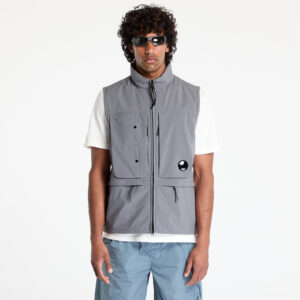 Mellény C.P. Company Cp Shell-R Hooded Vest Smoked Pearl S-alacsony-ár