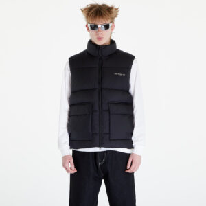 Mellény Carhartt WIP Springfield Vest UNISEX Black/ Blacksmith XS-alacsony-ár