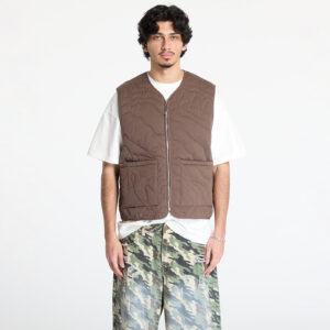 Mellény FTSHP Silver Lining Quilted Vest UNISEX Brown XS-alacsony-ár