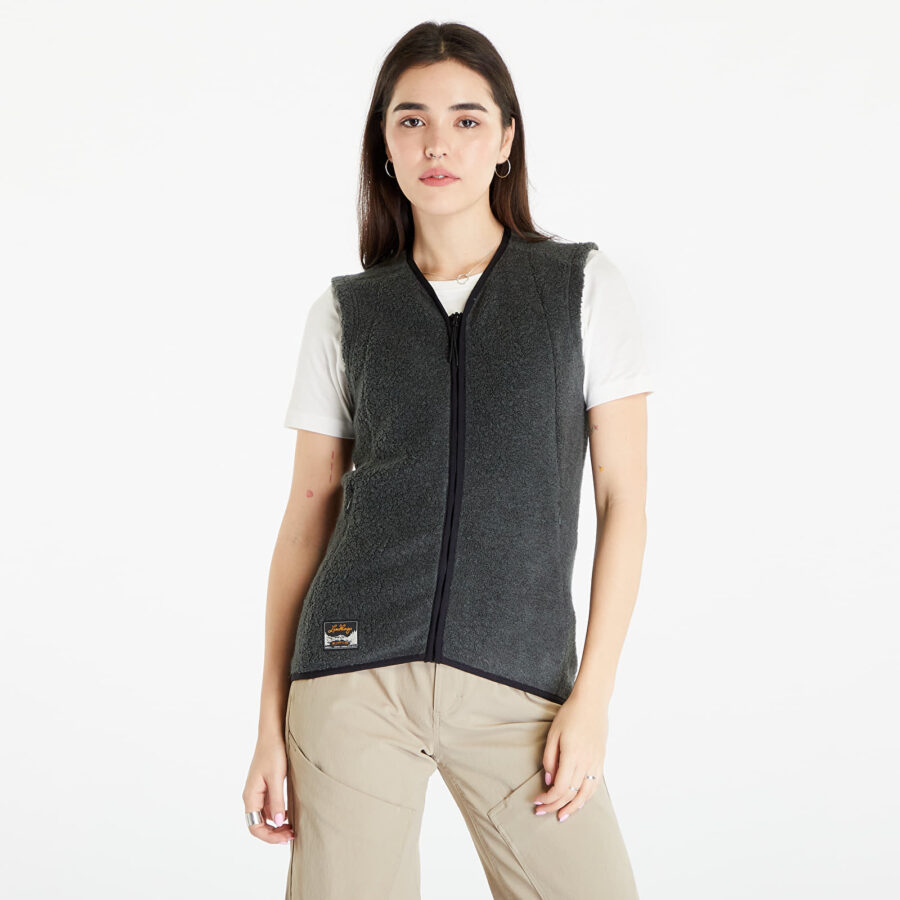 Mellény Lundhags Flok Pile Wool Vest Seaweed S-alacsony-ár