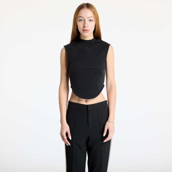 Mellény adidas Structured Interlock Vest Black XS-alacsony-ár