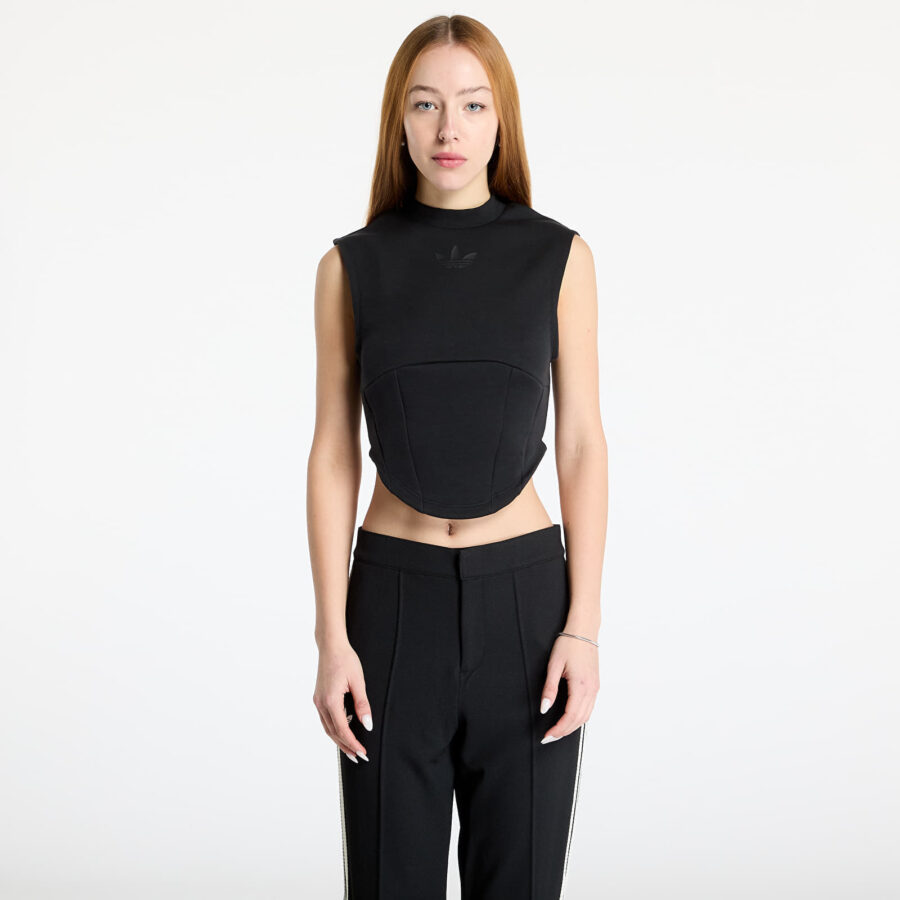 Mellény adidas Structured Interlock Vest Black XS-alacsony-ár