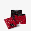 Men ́s boxers Love ATLANTIC 2Pack + gift box - black