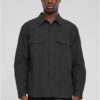 Men's Basic Crepe Shirt - Black